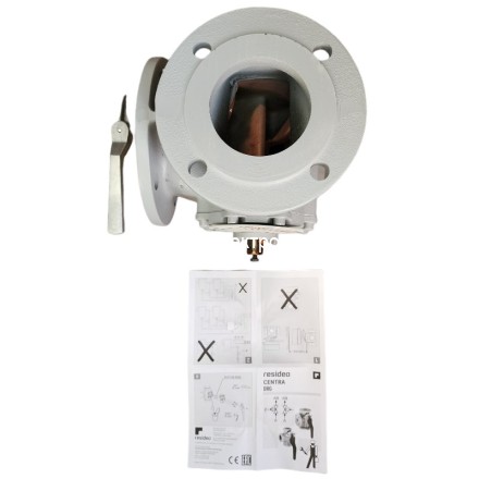 Клапан поворотный Honeywell DR100GFLA 